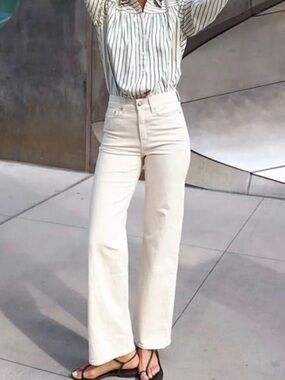 AYR The Secret Sauce Jeans in Crème Soda Size 29 Short NWOT $245